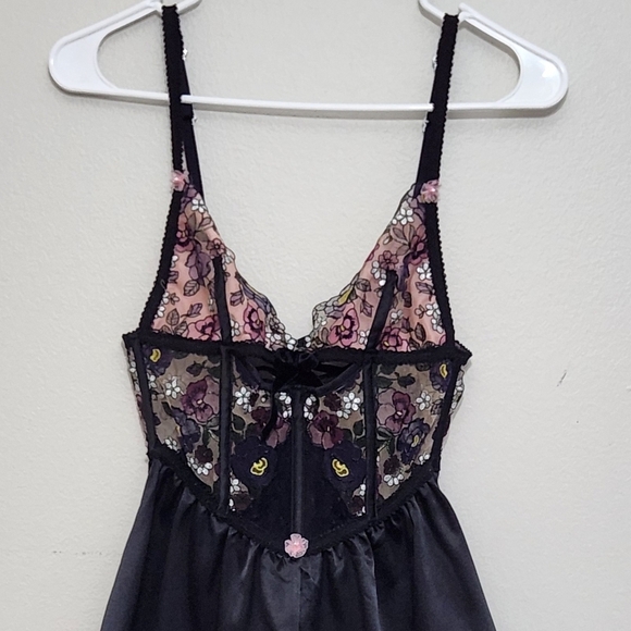 New!For Love and Lemons Clara Floral Lace Romper - Picture 8 of 14